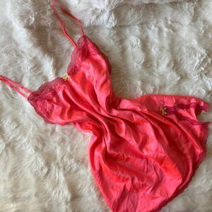 Victoria-s-secret Women's Pink and Red Dress